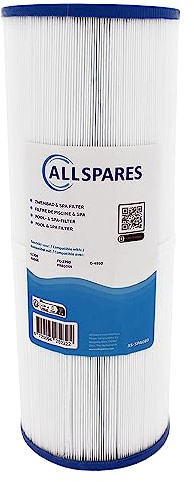 AllSpares Whirlpool Filter, Poolfilter, Spa Filterkartusche Ersatz fr Sundance 680 6580-471 | 130 x 340mm | ffnung 55mm | Wchentliche Reinigung