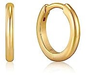 Ania Haie Damen-Creolen 925er Silber One Size, Gold 32020301