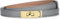 HEVIBK Ledergürtel Damen Gürtel Taillengürtel Damengürtel Leder Jeansgürtel Echtleder 29mm Breit schmaler Gürtel（Hellgrau/Gold）