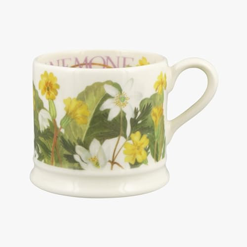 Emma Bridgewater Petite tasse à café en céramique, 175 ml, grande tasse à café en faïence, pour cappuccino, latte, café, tasse à thé, belles tasses, cadeau d'anniversaire