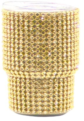 Bling Tumbler Schnapsglas Edelstahl Doppelwand Glitzer Becher Edelstahl Doppelwand Metall Trinkgefäß Stilvolle Barware für Party, Reisen, Bar, Camping