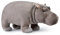 Tiny Heart Jouet en Peluche Hippopotame,Simulation Mignonne 38cm/15in SéRie Jouets en Peluche Hippopotame, Animal en Peluche RéAliste Doux DéCoration Jouets de Hippopotame Brun Convient Aux Enfants