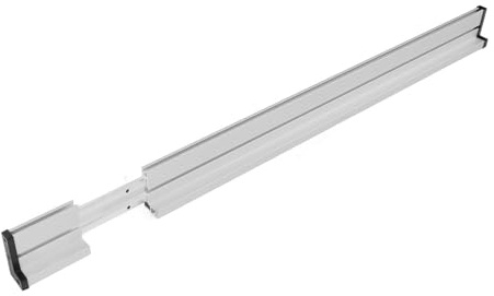 Table Saw Miter Gauge Fence, 900-1260mm Telescoping T Track Flip Stop Fence, Aluminum Alloy Extension Fence, Woodworking Miter Bar for Router Table