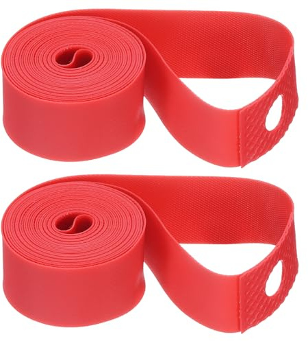 sourcing map Bicycle Rim Strip PVC Bike Tire Liner Bicycle Wheel Rim Tapes Inner Tube Tape Anti-Scratched Guard Cushion Pad Protector for Road MTB Mountain Bike