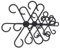 BESPORTBLE 8 Pièces Cadre de Support de Plantes Support pour Plantes d'intérieur stabilisateur de Branche Support de Tige de bonsaï Porte-Fleurs pôle Fleur Plastique Black