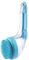Pet Bath Brush, Dog Grooming Scrubber, Bristle Massage Tool with Anti Slip Handle,19cmx7.4 Inches Gentle Bathing Brush for Puppies, Cats, Horses, Spa Wash, Cleaning and De Shedding