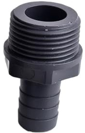 Supkancl 1/5/20 STÜCKE OD 16~50mm Auf 1 ~ 2 Außengewinde Anschluss Gartenschlauch Adapter Weichschlauchverbindung Zubehör(1 inch to 30mm,20pcs)