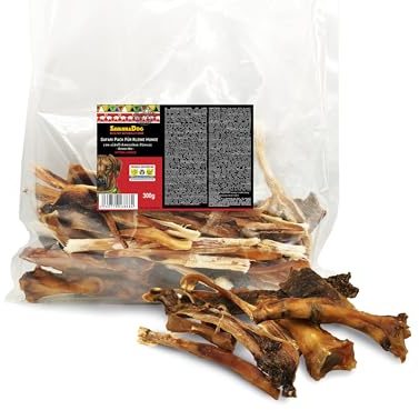 SavannaDog Safari-Pack 300 g vom südafrikanischen Strauß - Natürliche Kausnacks getreidefrei & hypoallergen. Hunde-Kauartikel für kleine Vierbeiner