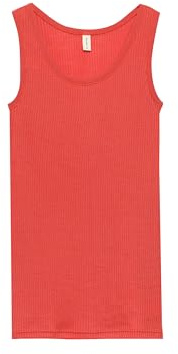 Dilling Damen Unterhemd aus 100% Bio-Merinowolle – 4x2 Rippenstrick, Mulesingfrei & Atmungsaktiv – Weiches Tanktop für Alltag & Freizeit