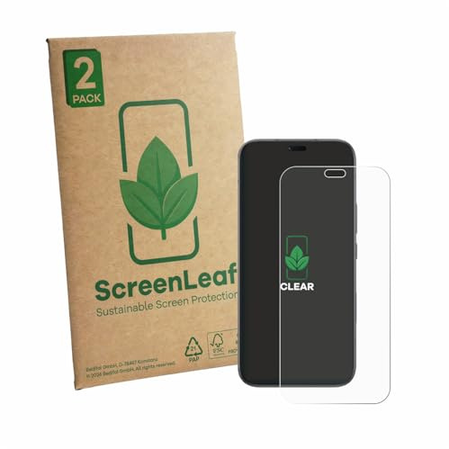 ScreenLeaf 2 Stück Schutzfolie für Honor X80i [nachhaltiger Displayschutz, Folie, transparent, kratzfest]