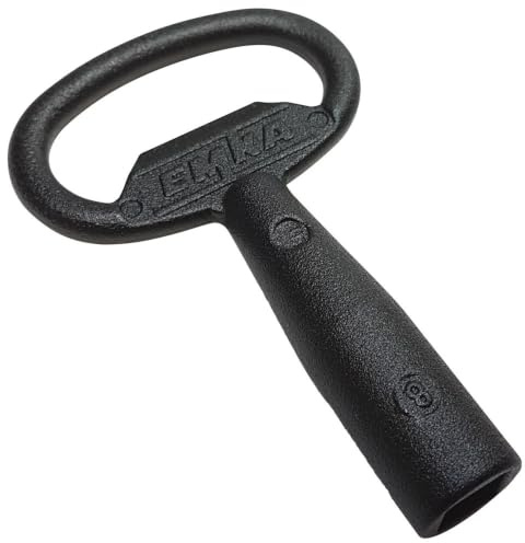 Dönges Aufsteckschlüssel, einseitig, Ringgriff, Vierkant SW 8 mm, LG 85 mm (4kt-Aufsteckschlüssel Hängegriff Vierkantaufsteckschlüssel)