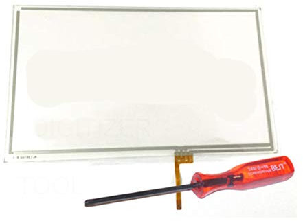 C-FUNN Digitizer Écran Tactile pour Nintendo Wii U Gamepad Écran Tactile avec Outil