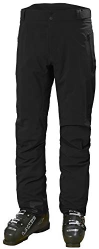 Helly Hansen Alpha LIFALOFT Insulated Ski Pant - Waterproof Winter Pants for Men - Cold Weather Gear Winter Trousers - 990 Black - X-Large
