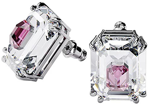 Swarovski Orecchini Chroma Rosa, Placcato rodio 5600627