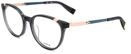 Furla Damen Vfu493v Sonnenbrille, Shiny Grey/Green, 48