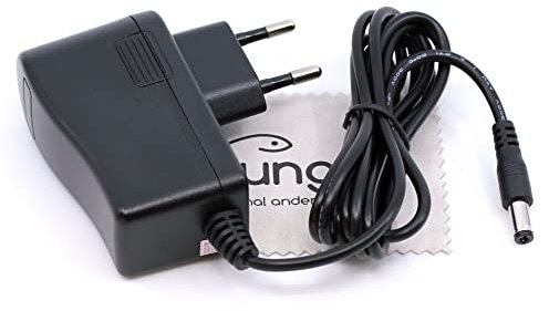 Cargador adecuado para Quigg MD 18500 (Remplace S012DBV1900060) Cable de carga aspirador robot con paño de limpieza de pantalla mungoo