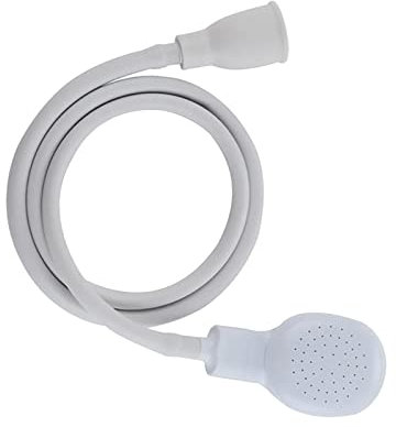 LOVIVER Tragbarer Waschbeckenschlauch, Sprüher, Waschraumaufsatz, Handbrause, Sprühschlauch für Reisen, Waschen, Haare, Baden, Baby, Hund, 130cm