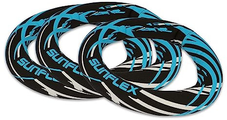 Sunflex® Tauchringe Action Pro | Tauchspielzeug für Pool und Schwimmbad | Stehen senkrecht im Wasser | sehr weich | extrem robust und für Jede Altersgruppe
