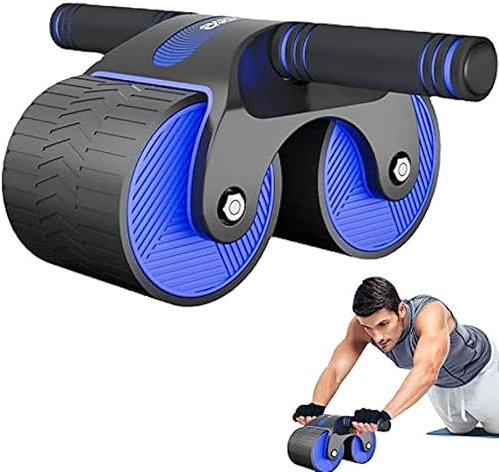 Übungsrollenrad - Ab Rad Trainingsgerät für effektives Kernkrafttraining - Ab Roller für schnelleres Sixpack-Wachstum - Maschine für Männer und Frauen für das Training zu Hause