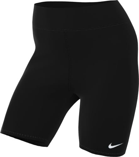 Nike DV7797-010 W NSW NK CLSC HR 8IN Short Pantaloncini Donna Black/Sail Taglia M
