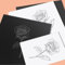 Kohlepapier für Hobby und Basteln - Überziehpapier - Graphitpapier - 100 Blatt A4 - schwarz