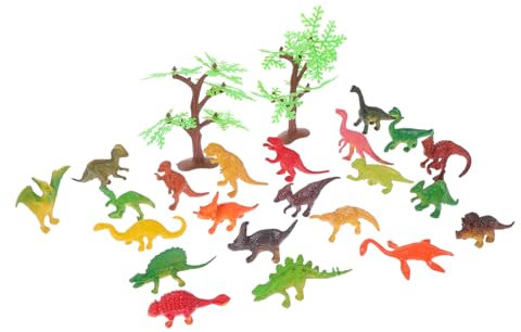 KOMBIUDA 1satz Mini Dinosaurier Figuren Teiliges Dinosaurier Spielzeug Für Mädchen Lernspielzeug Und Dekoration Für Zimmer Und Garten