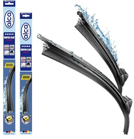 alca® Scheibenwischer Set passend für TOYOTA YARIS (02.2020-07.2025) SUPER FLAT Flachbalkenwischer