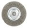 6Inch Crimped Stainless Steel Wire Wheel, Portable Wire Brush Bench Grinder Abrasive 16mm Hole For Deburring Rust