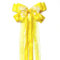 LIANCHEN Schultütenschleife Schultüte Schleife Schulanfang Zuckertüte Deko Chultütenschleife für Schulanfang Einschulung Deko, Geschenk, Hochzeit, 60 x 15 cm (Gelb)