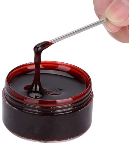 Halloween Makeup Coagulated Blood, Bluterguss Schminke Face Body Paint für Cosplay Form Narbe Wunde Falsches Blut Makeup für Fasching Karneval Mottoparty Zombie Horror Haut Gesicht Makeup