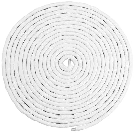AMANDELIZABE Bleiband Gardinen schwer ca.5 Meter Gardinenbeschwerer Vorhang bleiband Glatte Aufhängung Perfekte Falten für Vorhänge Gardinen Stoffe Moskitonetz 100g/m (100g*5 Meter)