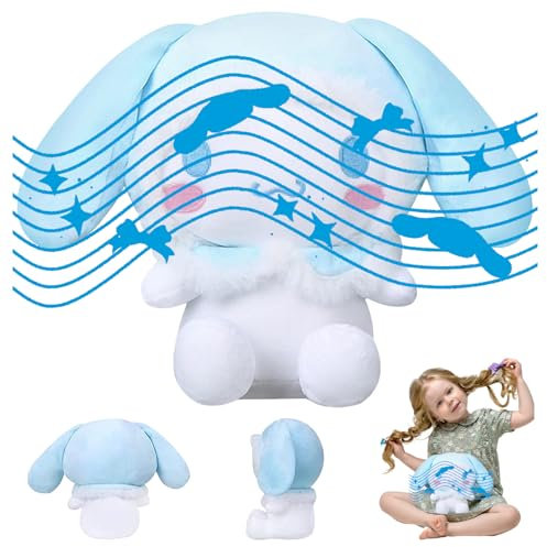 HBSFBH Cartoon Kawaii Cinnamoroll Plush Toy, 20cm Cinnamoroll Plüschtier, Plüsch cinnamoroll Hund, Kinderspielzeug Plüschtiere, Cartoon Serie Kinder Plüschpuppen, Warmes Begleitergeschenk für Kinder