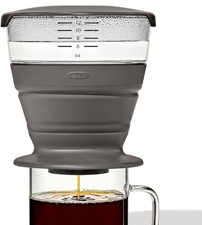 OXO Brew Collapsible Pour-Over Coffee Maker with Storage Case
