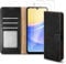 PIXFAB Case for Samsung Galaxy A16 with 2 x Screen Protector Tempered Glass, Leather Wallet Phone Case, Magnetic Book Flip Folio Cover [RFID Protection & Card Slots] and [Kickstand] - Black