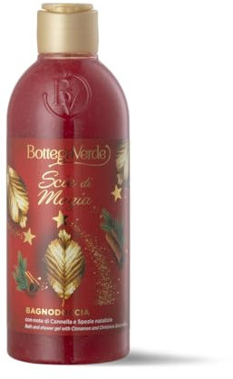 Bottega Verde - Scie di Magia, Bagnodoccia, 250 ml, con note di Cannella e Spezie natalizie