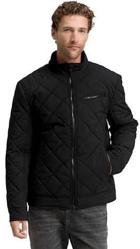 TOM TAILOR Herren 1047252 Bikerjacke mit Steppung