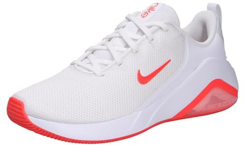 Nike Bella 7 Damen Workout-Schuh, White/Bright Crimson-White, 38.5 EU