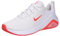 Nike Bella 7 Damen Workout-Schuh, White/Bright Crimson-White, 38.5 EU