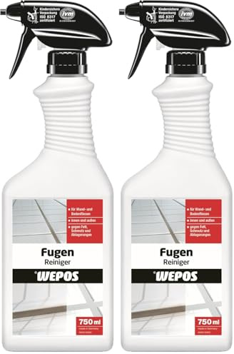 Wepos 2000100305 Fugen Reiniger 750 ml (Packung mit 2)