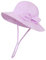 DRESHOW Cappello da Sole Bambino Unisex Secchio Regolabile del Sole Berretto per Neonata Ragazzi Ragazze con Fiocco Neonato Bambini Pieghevole Cappelli da Sole da Spiaggia UPF 50+