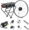 SEASON 26''/ 28''(700C) E-Bike Umbausatz 36V 250W Frontmotor mit 36V Akku, für Vorderrad, mit integriertem Controller und Ladegerät (R1 Pro-28''(700C) Inner Motor + 13Ah Gepäckträgerakku)
