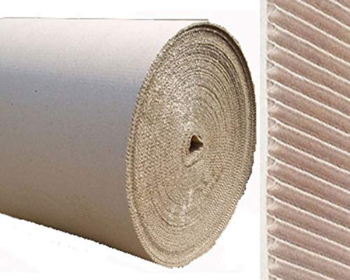 VEPATIM Rollenwellpappe Wellpappe auf Rolle 120cm x 70m B-Welle