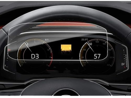 Radio Displayschutzfolie Kompatibel Mit VW Für T-Roc 2022 Autonavigation Schutzfolie Panzerglas Displayschutzfolie Autoinstrument Schutzfolie
