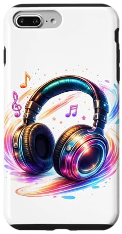 Stereo Headphones Case for iPhone 7 Plus/8 Plus