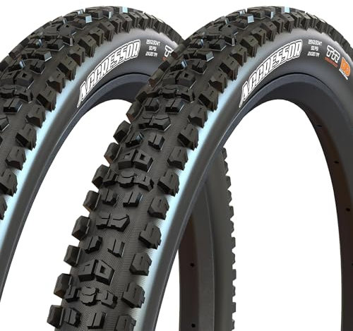 MAXXIS Aggressor – 26 Zoll, 27,5 Zoll, 29 Zoll – Mountainbike-Reifen, schlauchlos bereit | Entwickelt für hochgeschwindige, hart verpackte, felsige MTB-Trails, Größe 29 x 2,50 WT – EXO, E25, 2 Stück