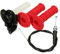 Gasgriffe, 22 Mm, Twist Mit Schnell-Action-Kabel, Für 110 Cc, 125 Cc, Pit Dirt Bike, Rot