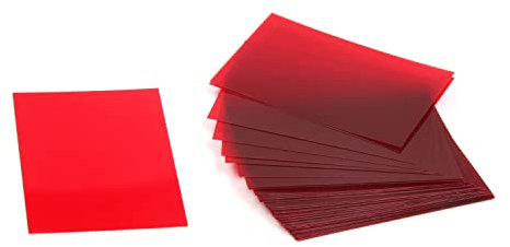 Othmro Minimalistische 3D-Brille aus Kunstharz, mit Farbkorrekturfilter für 3D-TV, Kino, DVD, 24 Stück