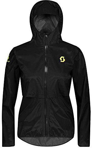 Scott W Rc Run Waterproof Jacket Schwarz, Damen Ponchos und Capes, Größe L - Farbe Black - Yellow