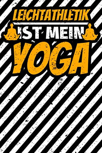 Notizbuch liniert: Leichtathletik Geschenke Leichtathlet lustiger Spruch