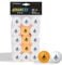 JOOLA 44206 Tischtennisbälle 3 Sterne Training Advanced 40+ mm Durchmesser Premium Tischtennis Bälle, weiß/orange, 15 Stück